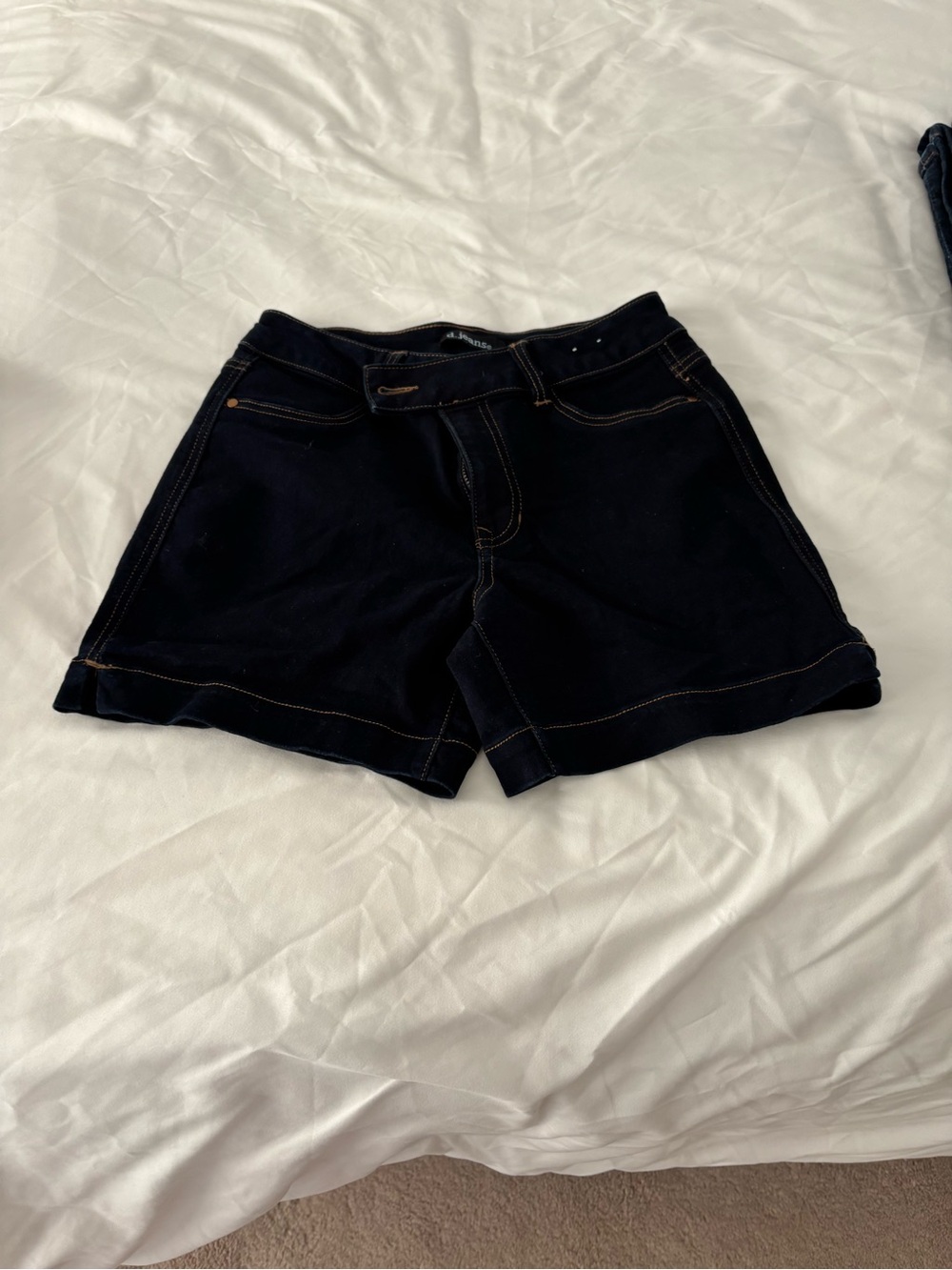 Dark Navy Women's Denim Shorts